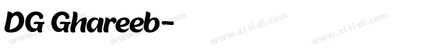 DG Ghareeb字体转换